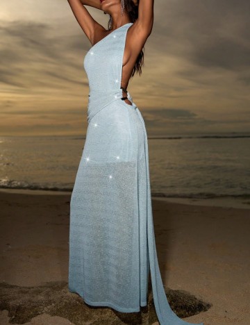 Rochie maxi Shein, albastru