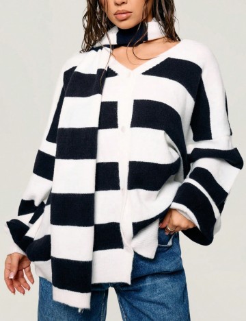 Cardigan Shein, mix culori