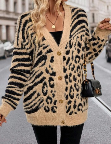 Cardigan Shein, mix culori