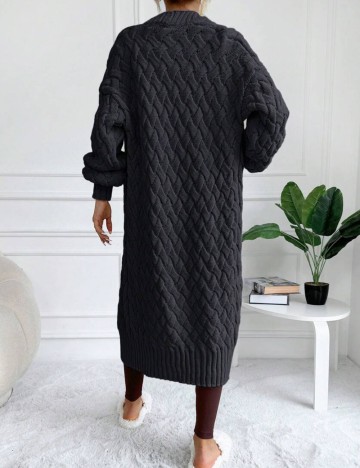 Cardigan lung Shein, gri