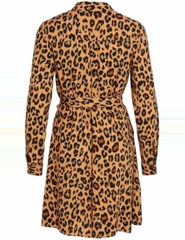 Rochie tip cămașă Vila, mix culori