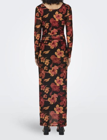 Rochie maxi Only, mix culori