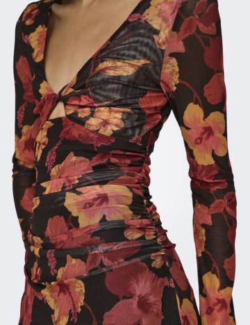 Rochie maxi Only, mix culori