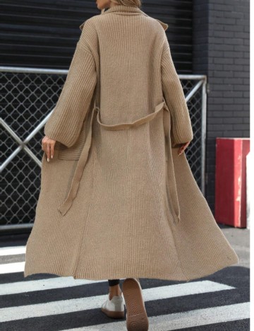Cardigan lung Shein, maro