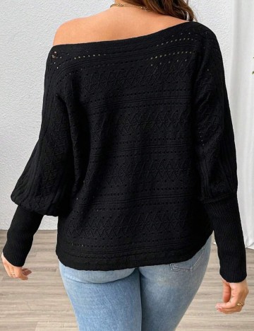 Bluză Shein Curve+, negru
