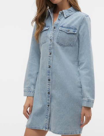Rochie de blugi Vero Moda, albastru