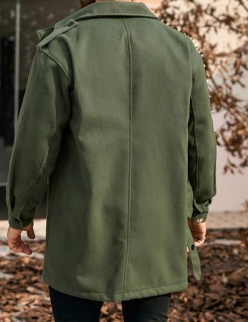 Jachetă MANFINITY by Shein, verde
