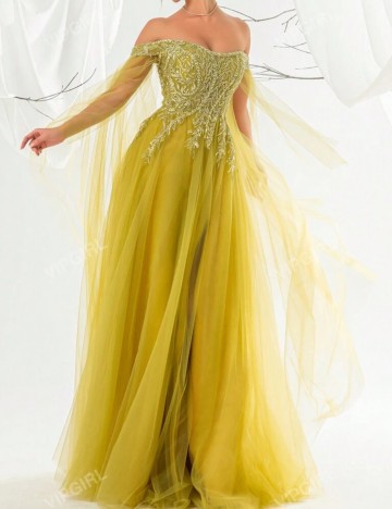 Rochie de ocazie Shein, verde