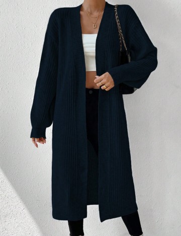 Cardigan Shein, bleumarin