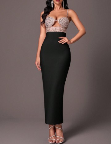Rochie de ocazie Shein, mix culori