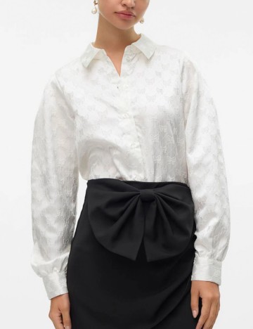 Cămașă Vero Moda, alb