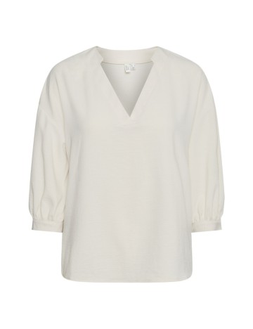 Cămașă cu mânecă scurtă Vero Moda, crem