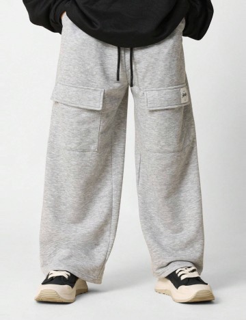 Pantaloni Shein, gri