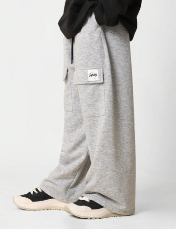 Pantaloni Shein, gri
