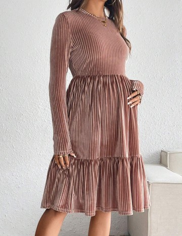 Rochie midi Shein, roz