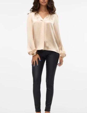 Cămașă Vero Moda, auriu