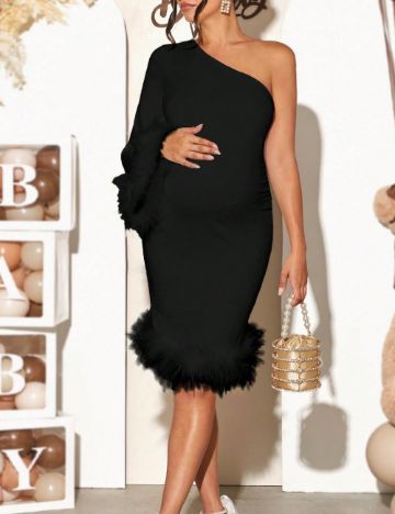 Rochie midi Shein, negru