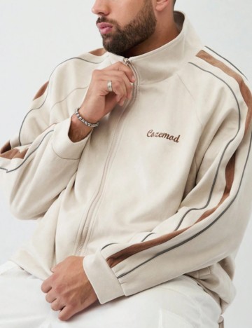 Hanorac MANFINITY by Shein, crem