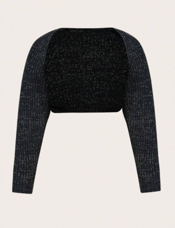 Bolerou Shein Curve+, negru