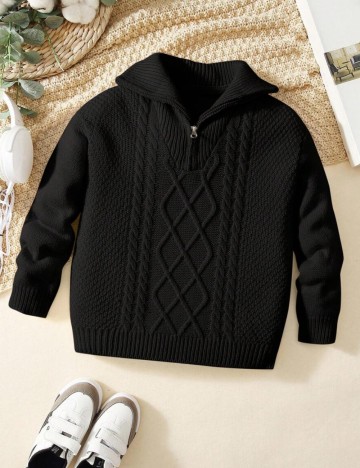 Pulover Shein, negru