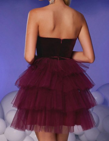 Rochie mini Shein, vișiniu