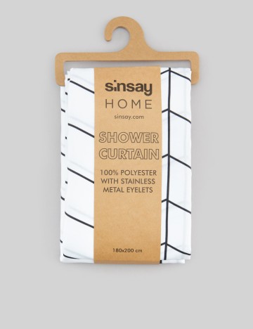 Perdea pentru duș Sinsay, mix culori