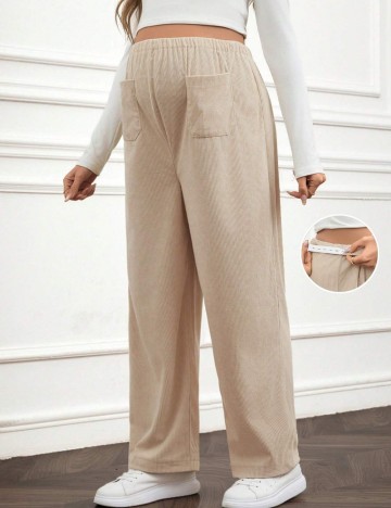 Pantaloni Shein, crem