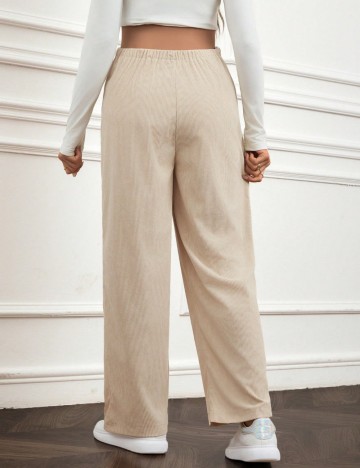 Pantaloni Shein, crem