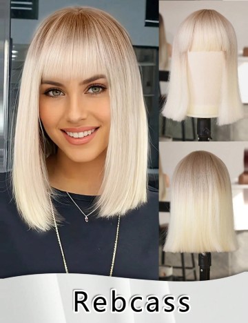 Perucă Shein, blond