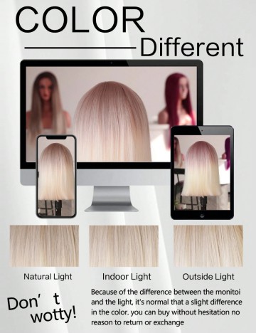 Perucă Shein, blond