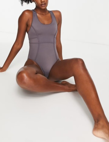 Costum de baie întreg ASOS, mov
