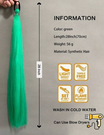 Extensie Shein, verde
