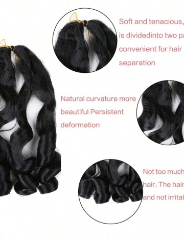 Set extensii Shein, brunet