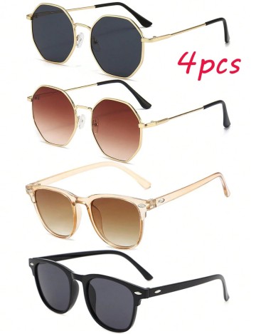 Set ochelari de soare Shein, mix culori