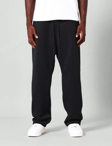 Pantaloni Shein SUMWON, negru