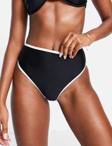 Slip Topshop, negru