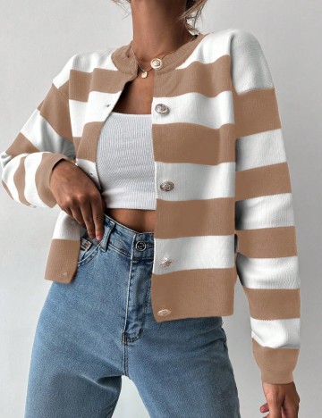 Cardigan Shein, mix culori