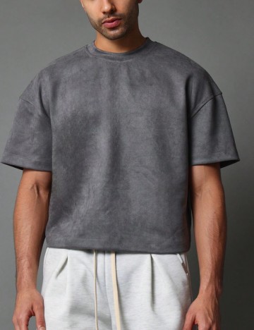 Tricou Shein, gri