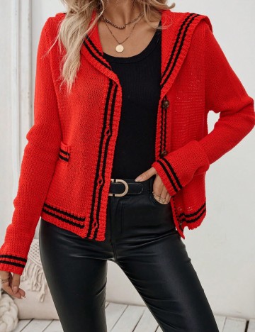 Pulover cu nasturi Shein, mix culori