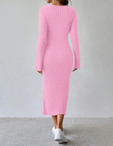 Rochie maxi Shein, roz