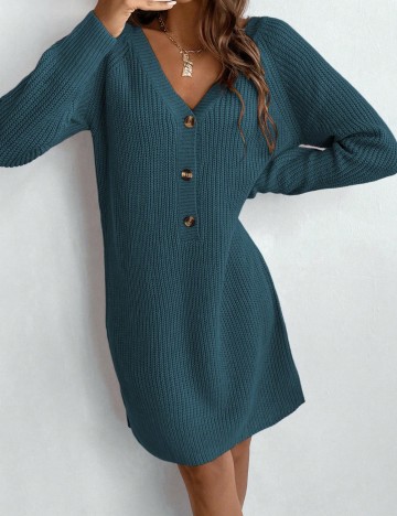 Rochie mini Shein, turcoaz