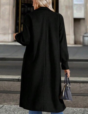 Palton Shein, negru