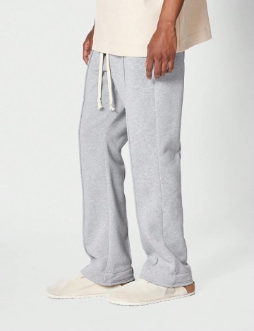 Pantaloni Shein SUMWON, gri