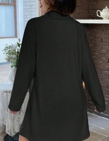 Palton Shein, negru