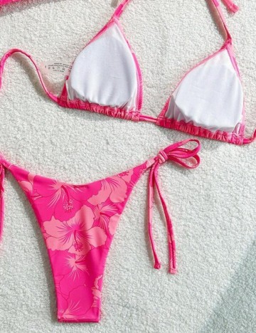 Costum de baie Shein, roz