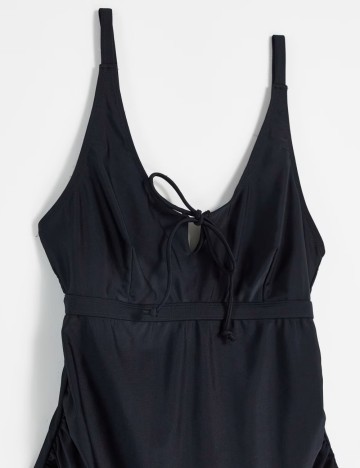 Costum de baie întreg Wolf & Whistle, negru
