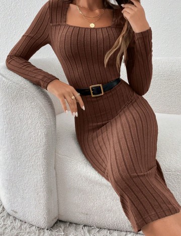 Rochie midi Shein, maro