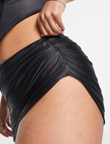 Fustă de plajă ASOS, negru