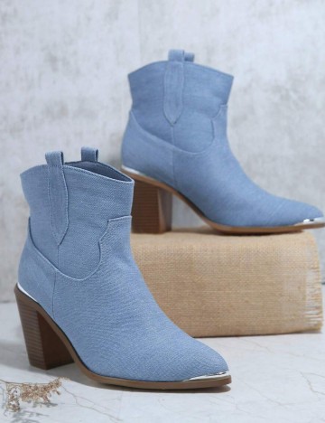 Botine Shein, albastru