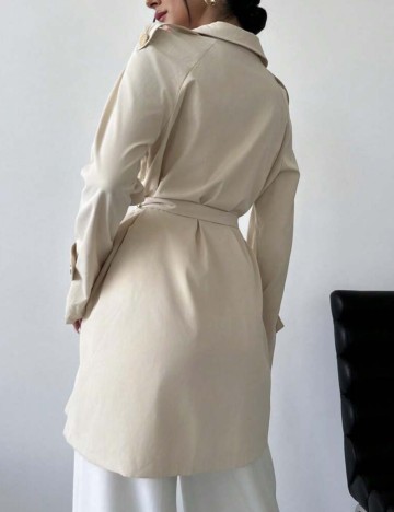 Trench Shein, crem